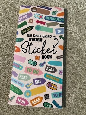 Sticker Book - Multicolor Daily Grind System Sticker Book